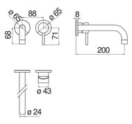 ��������� NOBILI LIVE ��� ��������, ������������, ������� �����, ����� 200 ��, ����� ��� LV00198/1WM