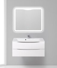 Тумба под раковину BelBagno MARINO (1000х445х500) подвесная, Bianco Lucido MARINO-1000-2C-SO-BL-P