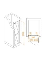 ������� ����� RGW Passage PA-103 (600�1950) ���������, ������ 6�� �������/���� 020810306-21c