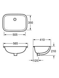 �������� Jacob Delafon Vox (565�410) EVV002-00 ������������, ��������� �����, ����: �����