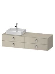 ����� ��� �������� Duravit White Tulip 1600�408�550��, 4 �����, �����-����� ���. WT4995L60600000