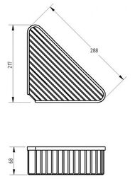 Migliore Complementi -  22x22x5   ML.COM-50.119.CR