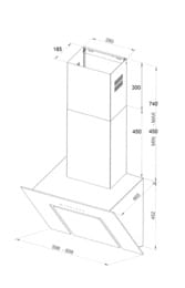 ������� Kuppersberg F 660 W (598�1147�385) 800 �3/�, 222 ��, ��, ����� ������ 5614