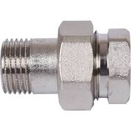 Американка STOUT 1/2"ВН, прямая, никель, уплотнение под плоскую прокладку, SFT-0045-000012 — изображение 4