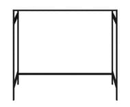    Cielo NARCISO (760x500x660) matt black NASTM NM