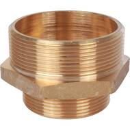 Ниппель STOUT 2.1/2"х2"НН, переходной, латунь, арт.SFT-0003-002122