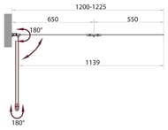 ������ �� ����� BelBagno Sela (1200�1400) SELA-V-21-120/140-C-Cr ������ ����������, ����