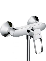 Уценка! Смеситель Hansgrohe Logis Loop 71247000 для душа, рукоятка в форме петли, хром - уценка. — миниатюра 1