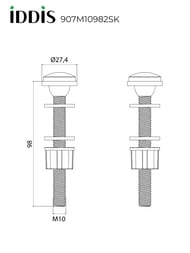      IDDIS M10x98 2  907M10982SK