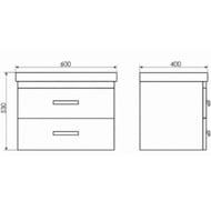 ����� COMFORTY ������� 60� (600�860�400) ���������,� ���������, ��� ������ 00-00008853