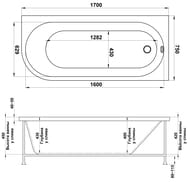 ����� ��������� BAS ����� 1700�750 �������, �������, ��� �����-��������, ����� � 00144