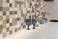 Керамогранитная плитка VITRA Serpeggiante Декор Геометрия (600х600) холодная гамма K947864LPR(кв.м.)