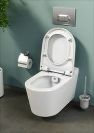 Унитаз подвесной Vitra Nest (355x570х455) функция биде, сиденье, антибакт.покр., белый 5176B003-6233