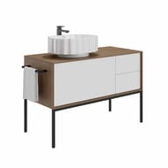 Раковина KERAMA MARAZZI AMAREMARE Artbasin Conchiglia накладная, 500х366х180, белая гл. CC.wb.50\WHT