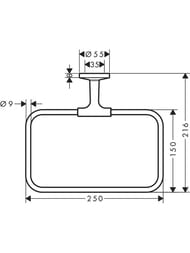 Axor Universal Circular   42823670  