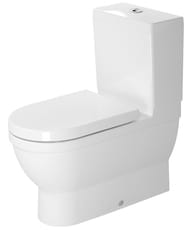 Унитаз-компакт DURAVIT STARCK 3 370х705х800 универсальный выпуск, нижний подвод 2141090000+0920100
