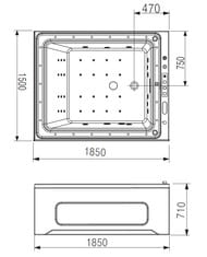 �������������� ����� Gemy G9268 K (1850�1500�710) � �������������