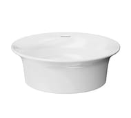 Раковина KERAMA MARAZZI CANALETTO накладная, 405х405х130, белая глянцевая CN.wb.40