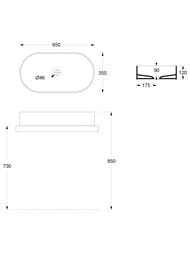 �������� ��������� Alice Hide 650�350�120 Aliglaze+, ��� ��������� ��� ����., ����� �����. 31120101