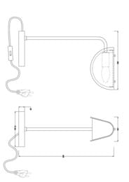 ���������� ���������� Freya Mallow (���� ������) FR5228TL-01C, 220/240 V, IP 20