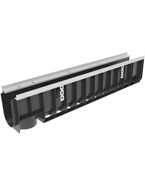 Лоток пластиковый DN 100 Gidrolica Super (1000х149х203,5) 9 л/сек арт.0802
