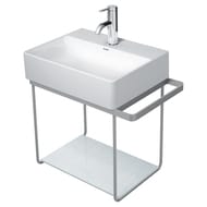 Консоль Duravit DuraSquare 516х333 подвесная, с полотенцедержателем, хром 0031101000