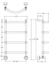 ����������������� ������� Margaroli Luna 432-4 (713,5�425) ������, 4323704OBN