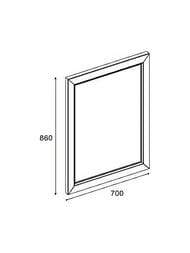 ������� Roca America Evolution W, 700x23x860 ��� ������ ZRU9302958