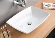 Раковина ArtCeram Jazz 600х400х150 белая JZL0020100