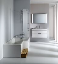 Ванна акриловая Jacob Delafon Bain Douche Neo 180х90 правая E6D004R-00 с ножками — изображение 6