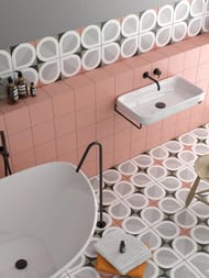 Керамогранитная плитка EQUIPE BAUHOME ROSE (200х200) розовая (кв.м.) — изображение 2
