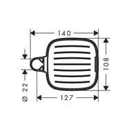�������� Hansgrohe Casetta E 22��, ���� 26519000