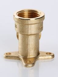 Водорозетка VALTEC аксиальная, 16х1/2"В, латунь, VTm.454.BG.001604