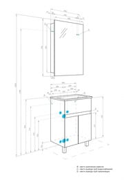 ����� ��� �������� AQUATON ������ 60 (584�455�733) ���������, ��� �������/���.������� 1A278201FR9C0