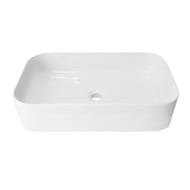 Умывальник Sanita Luxe INFINITY SLIM (600х360х140) накладной, белый WB.CT/Infinity/60-N.Slim/WHT.G/S1