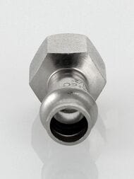Пресс соединитель VALTEC 22х1/2"В, нерж. сталь, VTi.902.I.002204