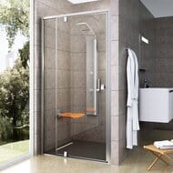 Душевая дверь RAVAK PIVOT PDOP2-120 (1161-1211х1900) распашная, стекло, сатин+Transparent