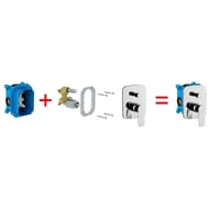Внутренняя часть встраиваемого смесителя RAVAK R-BOX RB 070.50