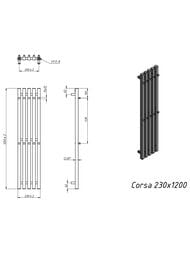 GROTA CORSA   230x1200 NP EL