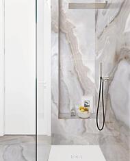 Керамогранитная плитка REX Reves De Rex Magnum Blue Glossy (1200х2800х6) голубая 769923 (кв.м.)