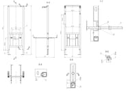 Инсталляция Cersanit LINK PRO+клавиша смыва ESTETICA пластик, хром+ Унитаз CITY CO DPL EO slim 64121