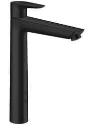 Смеситель Hansgrohe Talis E 71716670  для раковины с донным клапаном, 240мм, черный матовый — миниатюра 1