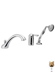 Смеситель Nicolazzi Petit Mont Blanc на ванну трехсекционный, бронза 3414BZ76 — миниатюра 1