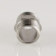 Ниппель VALTEC  1/2" латунь никелированная VTr.582.N.0004