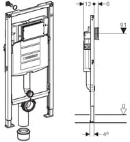 GEBERIT Sigma ����������� ��� ���������� ������� 111.915.00.1