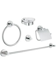 Набор аксессуаров 5 в 1 Grohe Essentials 40344001 Master Bathroom, хром