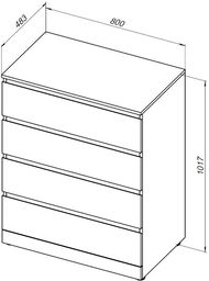 ����� Aquanet ������ (800�1017�483) ���������, 4 �����, ��� ����� 302542