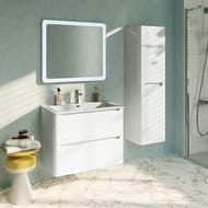 Пенал IDDIS Edifice подвесной (400х1500х300) белый EDI40W0i97