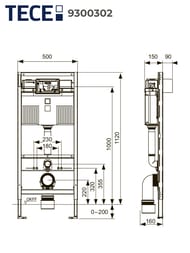 TECE Profil ����������� ��� ���������� ������� (������ 112 ��) 9300302