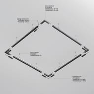 ���������� 2� Maytoni Exility (��������) TRXM034-R-412W ��������������� ��������� �������, IP20